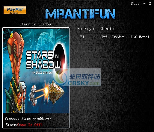 暗影之星两项修改器 v3.6