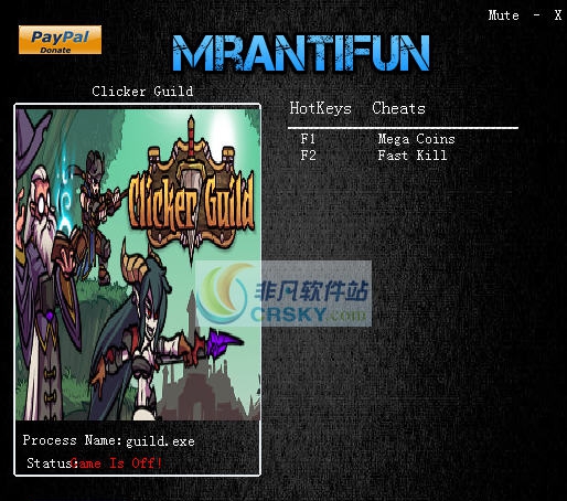 点击者公会两项修改器 v3.5