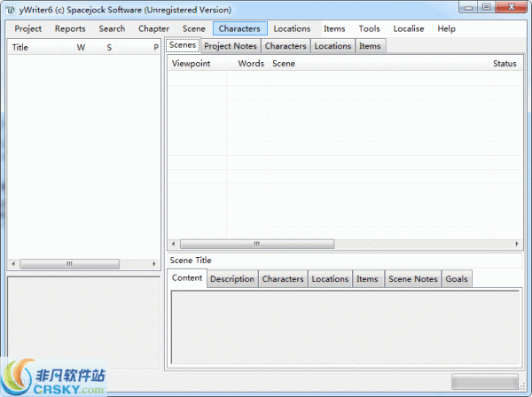 yWriter v6.5.1.8
