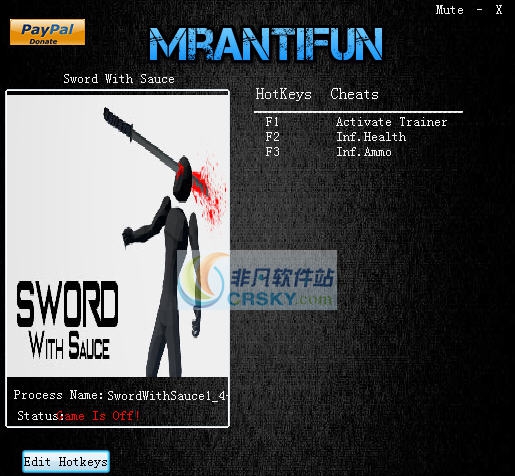 剑与酱汁两项修改器 v3.7