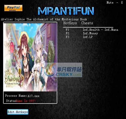 索菲工作室不可思议之书的炼金术士修改器 v3.8