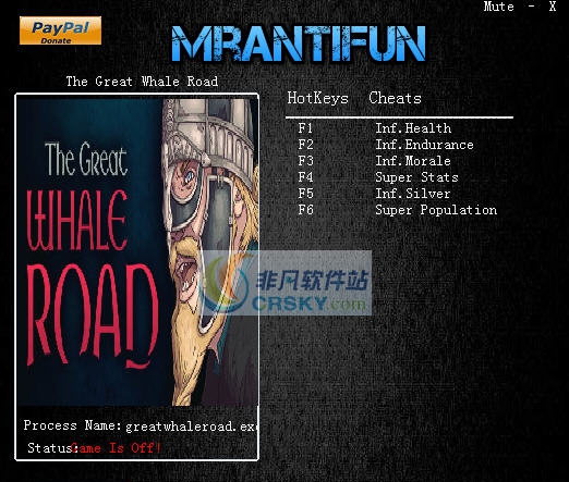 巨鲸之路六项修改器 v3.4