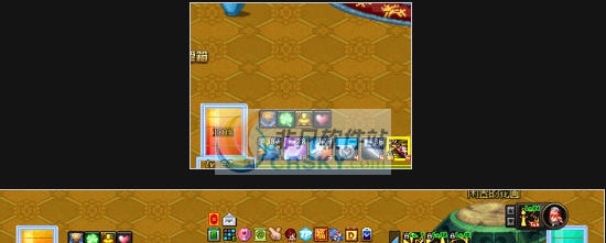 DNF90版本可用全透明5格电池血槽界面补丁 v2.7