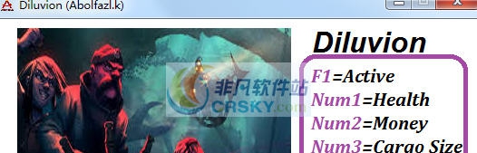 Diluvion四项修改器 v3.5