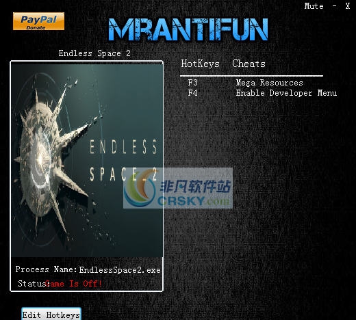 无尽太空2两项修改器 v3.7