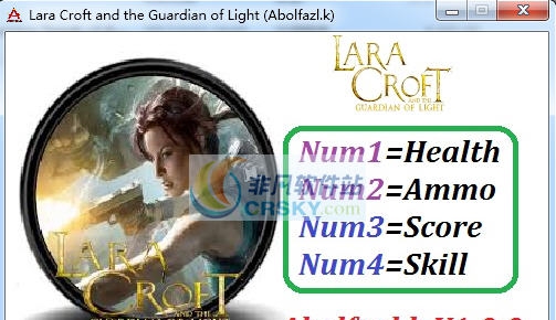 劳拉与光之守护者四项修改器 v3.5
