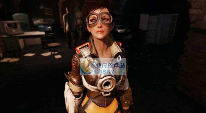 辐射4守望先锋猎空套装MOD v2.3