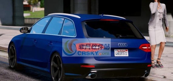 GTA52013款奥迪RS4 Avant MOD v2.5