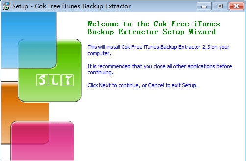 Cok Free iTunes Backup Extractor v2.12