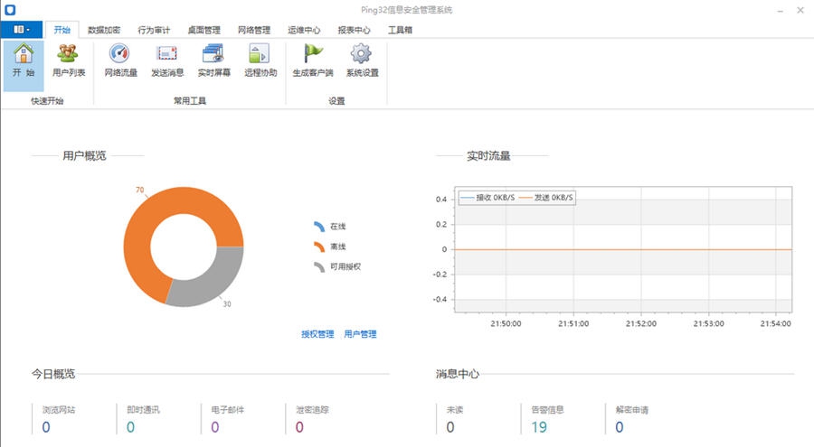 Ping32内网安全管理系统 v3.7.15