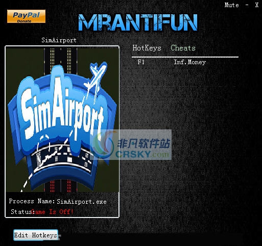 模拟机场无限金钱修改器 v3.4