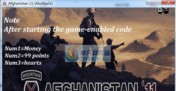 阿富汗11六项修改器 v3.5