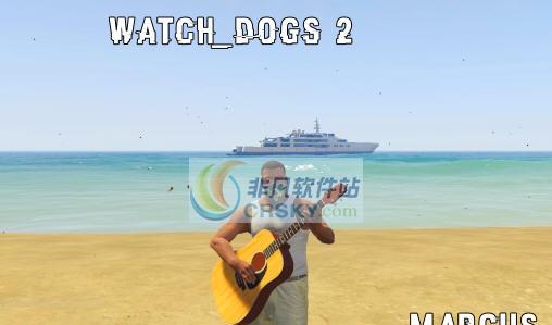 侠盗猎车5看门狗2Marcus用的蒙面MOD v2.4