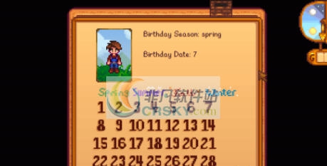 星露谷物语生日MOD v2.4