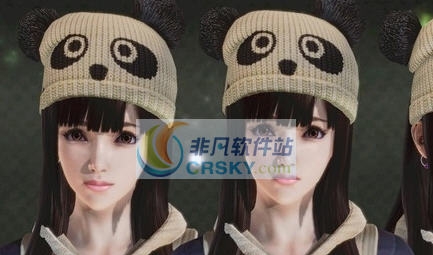 Honey Select可爱熊猫帽女孩存档 v2.8