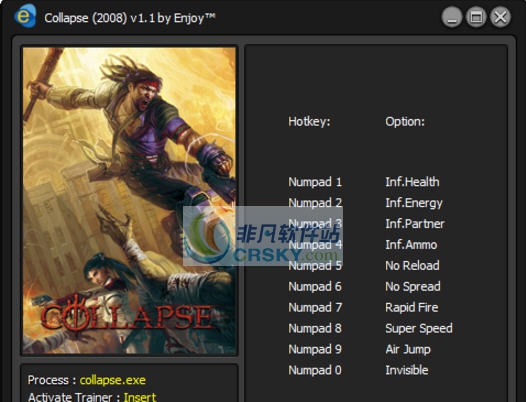 崩溃十项修改器 v3.6