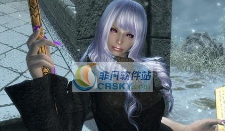 上古卷轴5暗夜精灵长腿美女伊修塔尔随从MOD v2.6