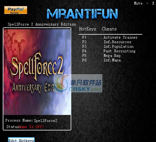 咒语力量2命运信仰五项修改器 v3.4