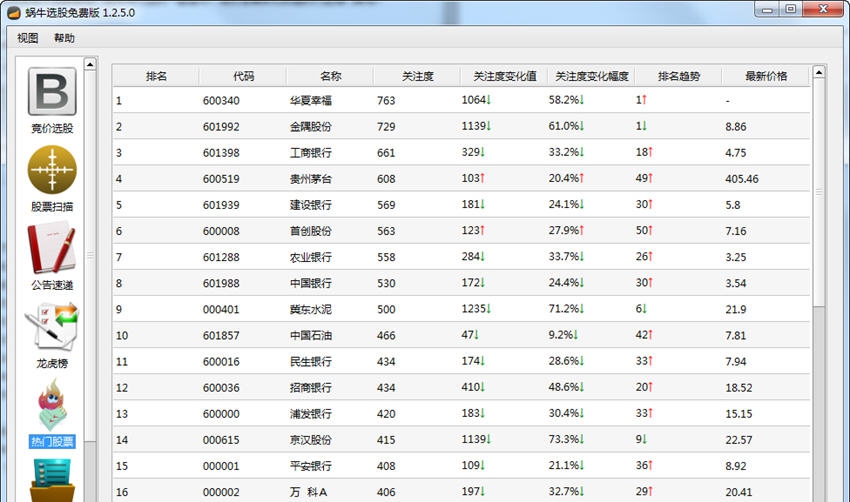 蜗牛股票分析软件 v1.2.5.5