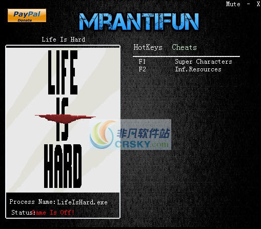 艰难的生活两项修改器 v3.5