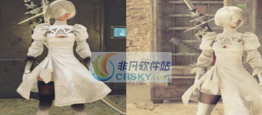 尼尔机械纪元白色裙子MOD v2.4