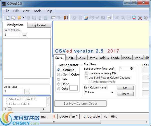 CSVed v2.5.8