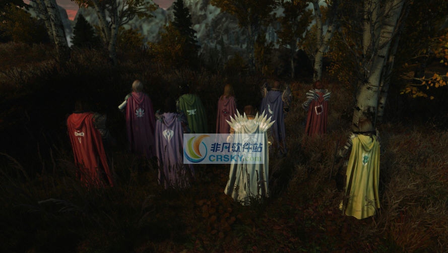 上古卷轴5天际重制版8件神圣披风MOD v2.5