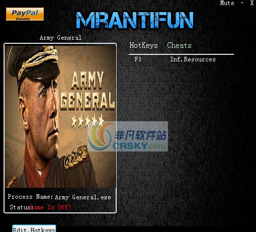 陆军上将无限资源修改器 v3.3