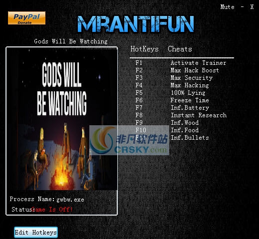 天在看十项修改器 v3.4