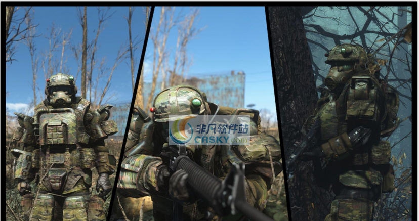 辐射4海军陆战队装甲涂装MOD v2.5