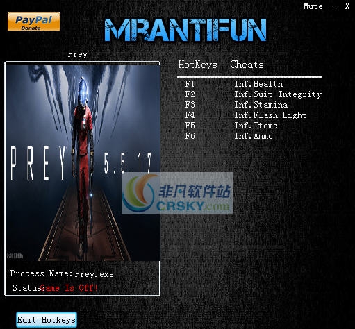 掠食六项修改器 v3.5