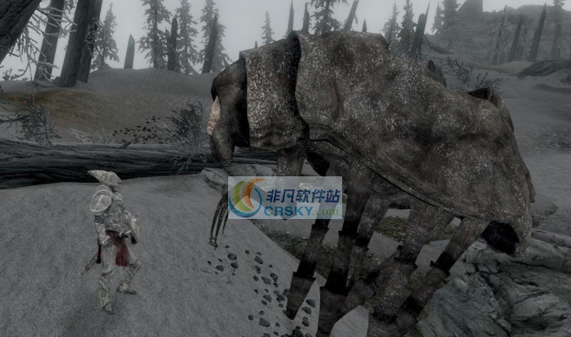 上古卷轴5天际重制版跳蚤大巴MOD v2.5