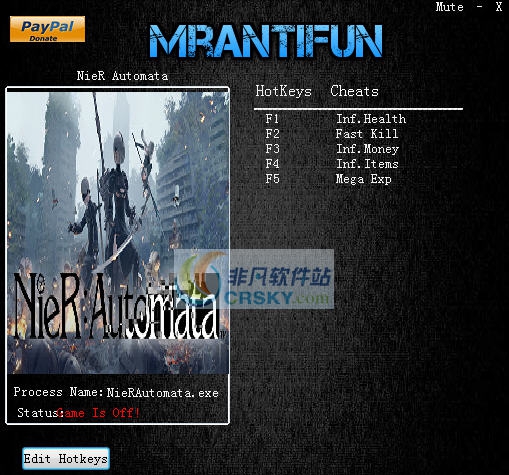 尼尔机械纪元五项修改器 v3.5