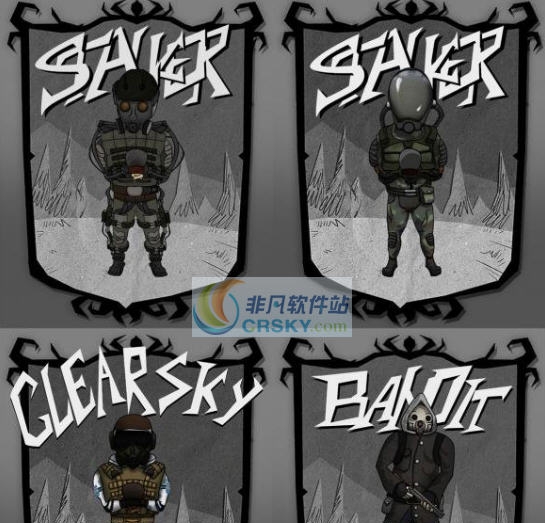 饥荒STALKER潜行者派系多人物MOD v2.5