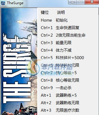 迸发十六项修改器 v3.3