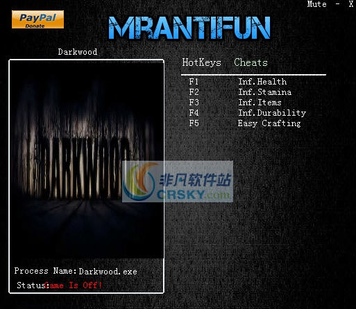阴暗森林五项修改器 v3.4