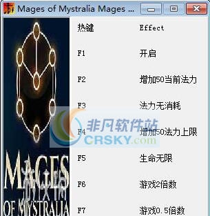 秘奥法师六项修改器 v3.4