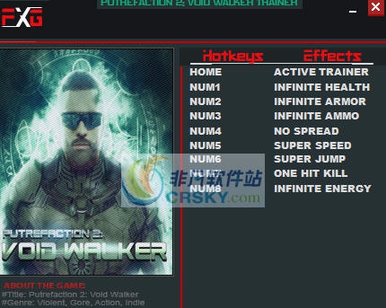 腐败2虚空行者八项修改器 v3.3