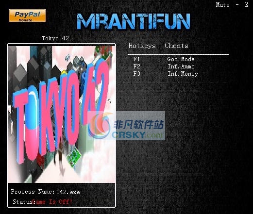 东京42三项修改器 v3.4