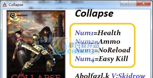 崩溃毁灭的世界四项修改器 v3.4