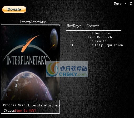 星际炮火四项修改器 v3.5