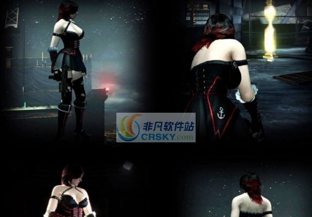 生化危机6海伦娜黑色小短裙洞洞丝袜MOD v2.9