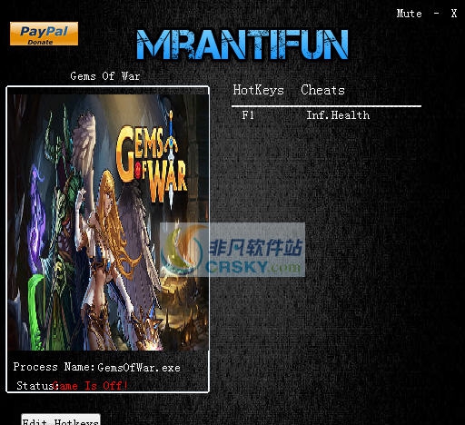 宝石战争无限生命修改器 v3.8