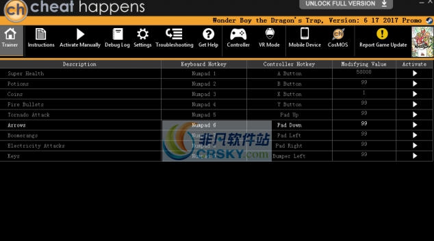 神奇小子龙之陷阱无限道具修改器 v3.5