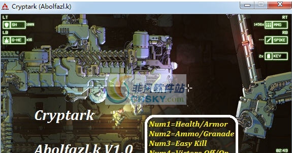 机甲大战四项修改器 v3.6