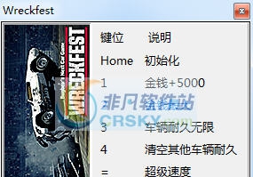 撞车嘉年华五项修改器 v3.4