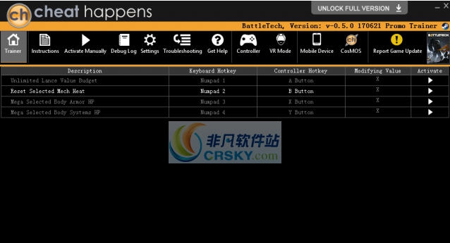 暴战机甲兵修改器 BETA閻楀澊1.3