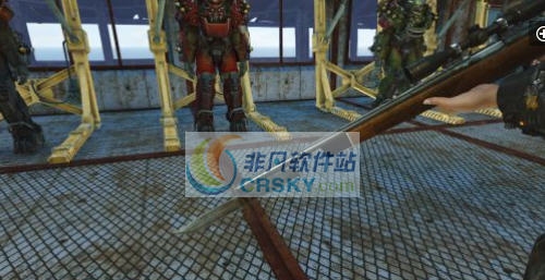 辐射4带有把手的刺刀MOD v2.5