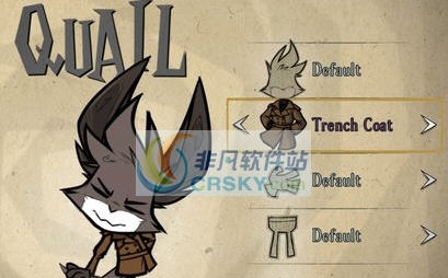 饥荒联机版灰狼侦探奎尔人物MOD v2.5