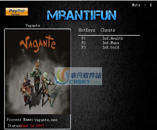 流浪三项修改器 v3.5
